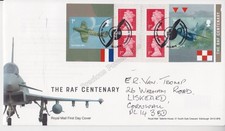 GB SG PM59 FDC FIRST DAY COVER STAMP 2018 RAF CENTENARY HURRICANE ETC M18L MCIL