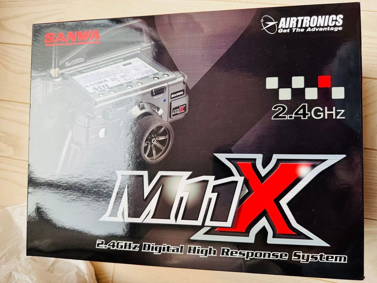 Sanwa M11X 2.4 RC Transmitter With 2x RX451R Receivers Radio
