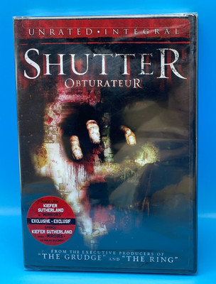 Shutter Unrated DVD BRAND NEW SEALED 2008 Horror Thriller Bilingual ENG/FR