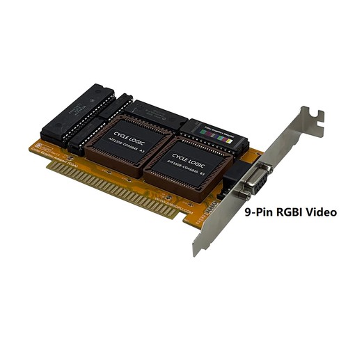 New CGA Graphics Vintage Card 16Kb 6845 Color Graphic Adapter ISA For IBM PC - Afbeelding 8 van 20