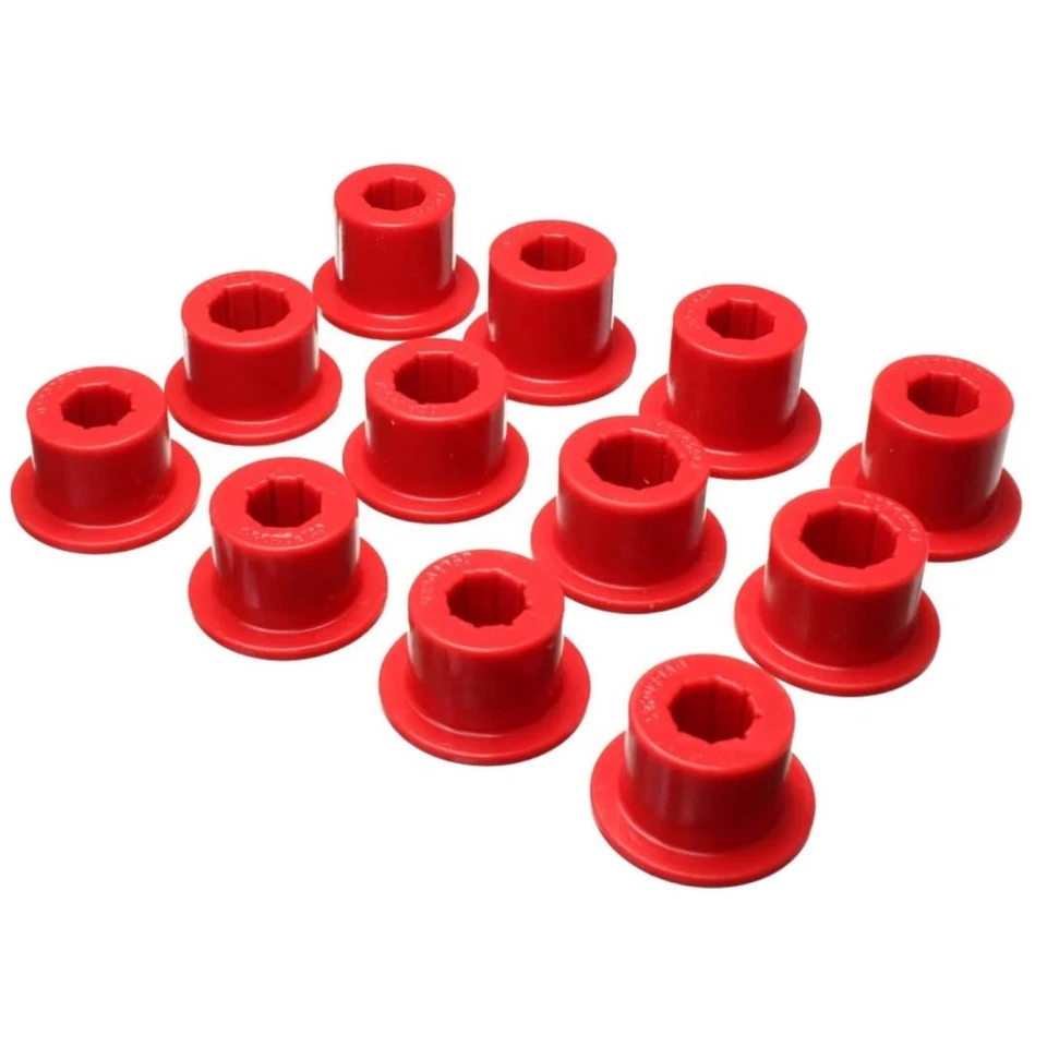 Suspensión energética para Toyota Tundra 2007-2021 bujes de resorte de hoja | trasero | rojo Foto 3 de 4