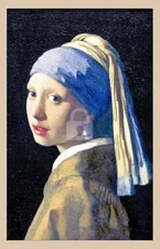 Johannes Vermeer, Girl with a Pearl Earring *Art Postcard NEW