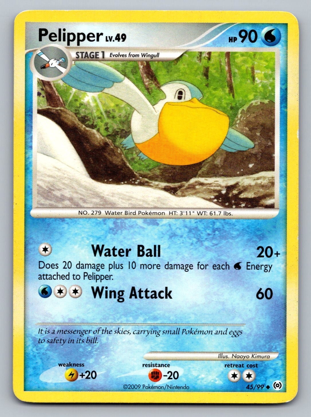 Pokemon TCG Arceus Pelipper #45