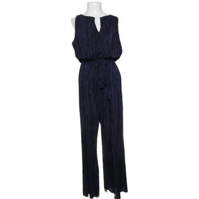 Wallis, Jumpsuit, Größe: 42, Blau, Polyester, Nadelstreifen, Damen -DGY