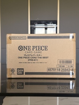One Piece PRB01 The Best Vitrine 10 Boxen Sealed Japanese