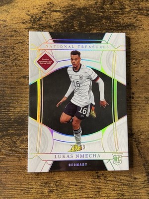 2022 Panini National Treasures Road to FIFA World Cup /99 Lukas Nmecha #69 RC