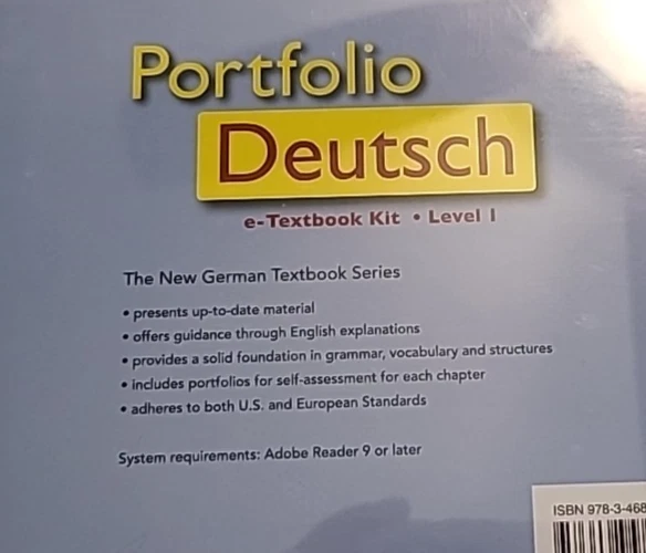 Portfolio Deutsch German Language E-Textbook Kit CD ROM - Level 1 2 3 4 1-4 NEW - Image 4 of 4
