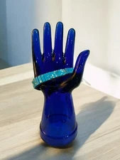 The Jewelry Junkie Imperial Jasper Stacked Turquoise Stone Bracelet Boho Western