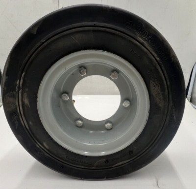 Cheng Shin C-190-2 Go Kart Smooth Tire 4.10/2.50-6 on 6 Bolt Gray Rim