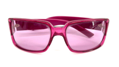 Authentic Gucci Vintage Y2K Pink Square GG Logo Sunglasses