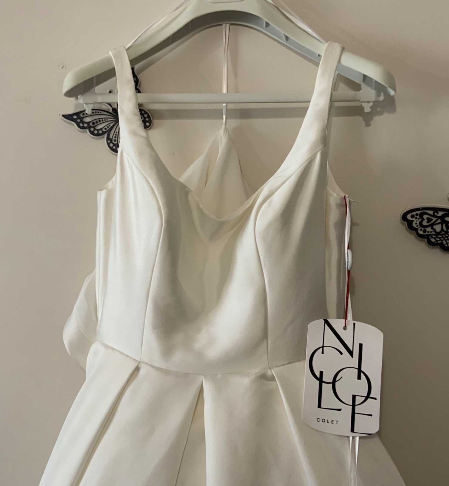 NICOLE MILANO NOLINA QUEENLY ROMANTICISM - UK 10 - Off white - RRP £2,810 image 6