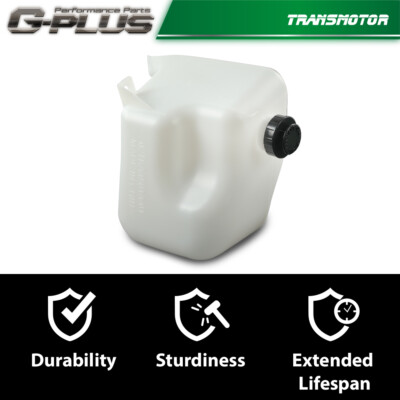 Coolant Reservoir Tank With Black Cap For 1981-1987 GMC C/K Pickup Trucks – Direct Fit Replacement