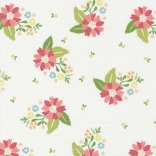 Strawberry Lemonade By Sherri Chelsi For Moda - Cloud Carnations 37671-11