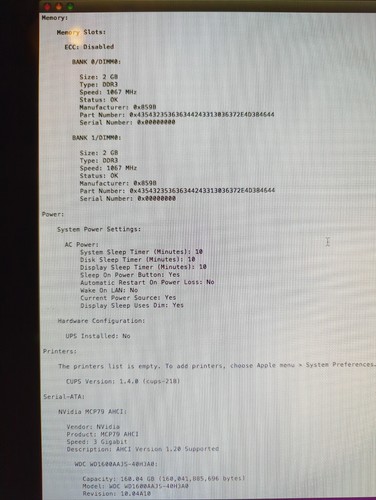 iMac (20-inch, Mid 2009) Intel Core 2 Duo 2 GHz, 4 GB RAM, 160 GB HDD - Picture 11 of 14