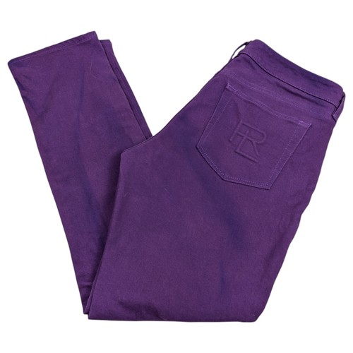 Ralph Lauren Womens Purple Label 160 Purple Jeans Made in Italy Size 29 VTG - Picture 1 of 16