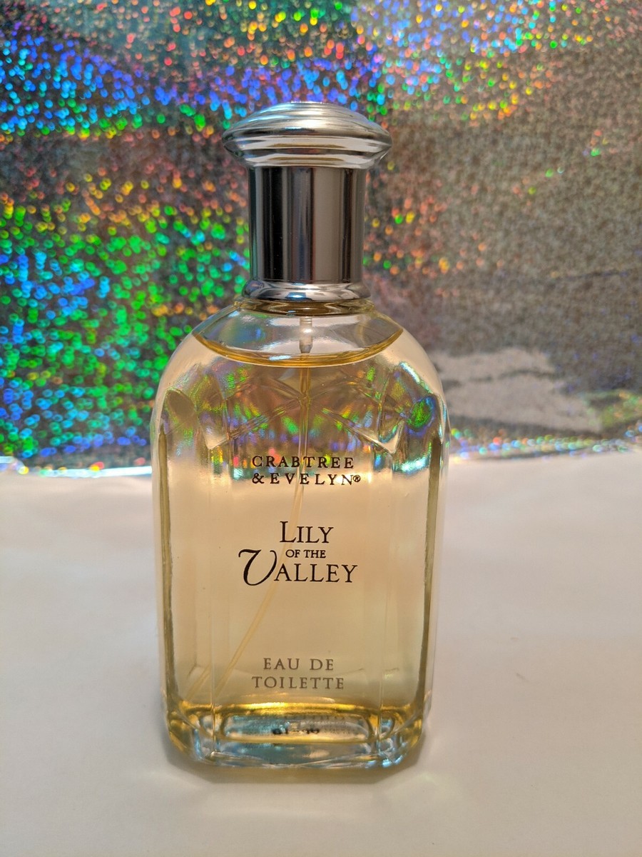VINTAGE Crabtree & Evelyn MUGUET 3.4 oz Lily Of The Valley Eau De
