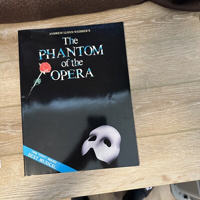 Phantom of the Opera Souvenir Edition Sheet Music Piano Vocal Selectio 000360830