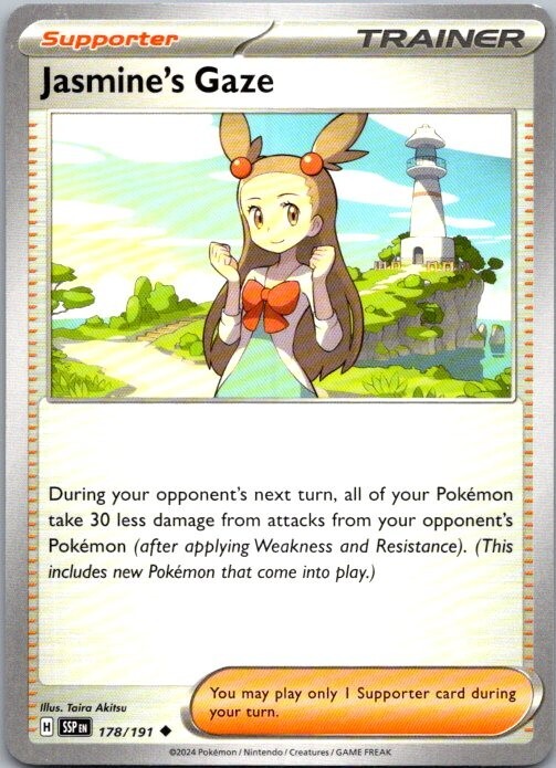 Jasmine's Gaze 178/191 SV08: Surging Sparks Pokemon