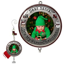 Baby's First Christmas Ornament 2025 Dear Santa It's My First Christmas - 3090