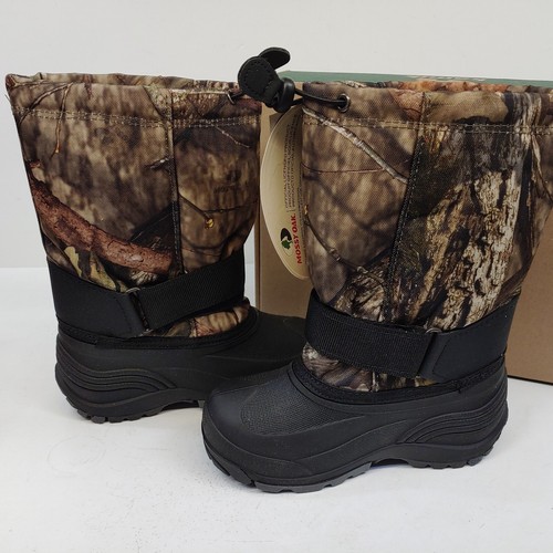 Kamik Rocket Mossy Oak Winter Snow Boots Little Boys Size 11 Camo WP -40 Rating - Picture 7 of 9