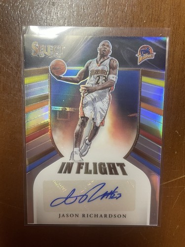 2020-21 Panini Select Jason Richardson Auto In Flight /249