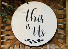 12” Custom Wooden Signs