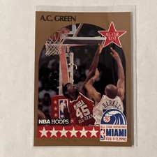 1990 NBA Hoops All-Star #17 A.C. Green Miami