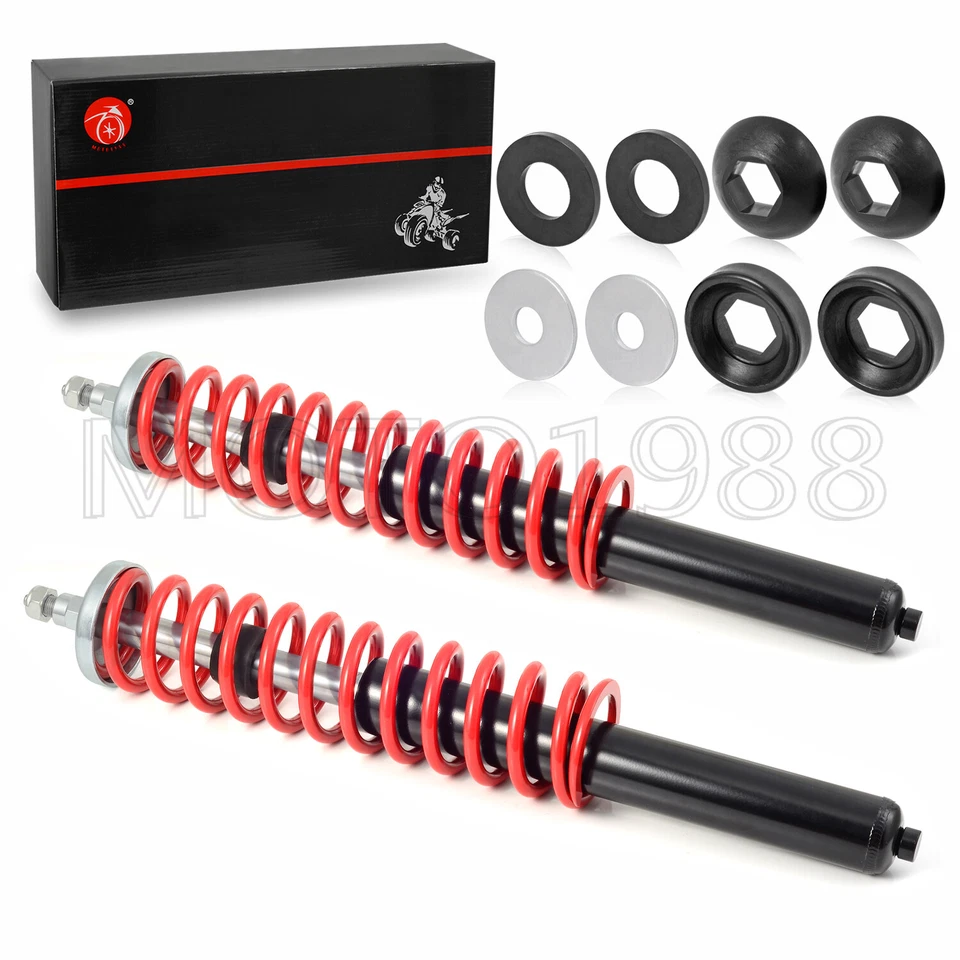 2X Amortiguadores de gasolina delanteros para Polaris Trail Blazer 250 Trail Boss 250 350 1988-1999 Foto 3 de 4