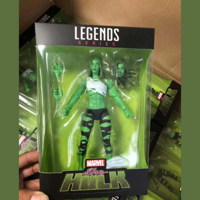 Figura de Acción Marvel She-Hulk 15cm ESTATUA COLECCIONABLE Superhéroes Foto 2 de 4