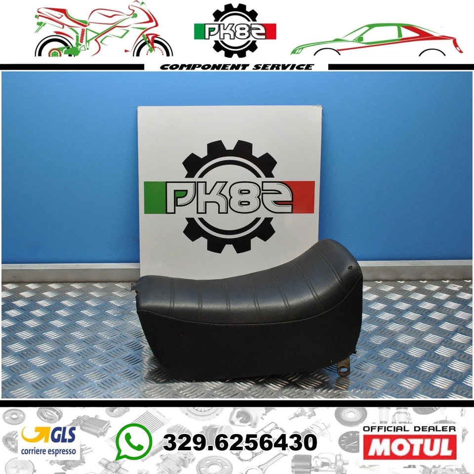 MOTORCYCLE SADDLE GUZZI 850 T5 V35 V50 V67 V75 POLICE CARABINIERI SINGLE SEATER 1986 1989 - Image 3 of 4