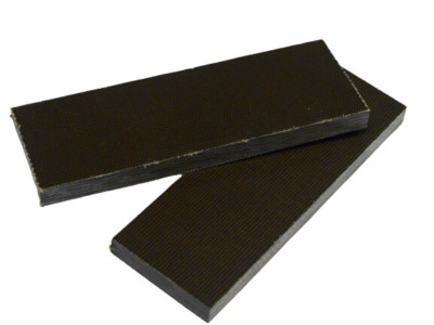 Canvas Jute Micarta, O.D. Green Griffschalen, 120x40x8mm