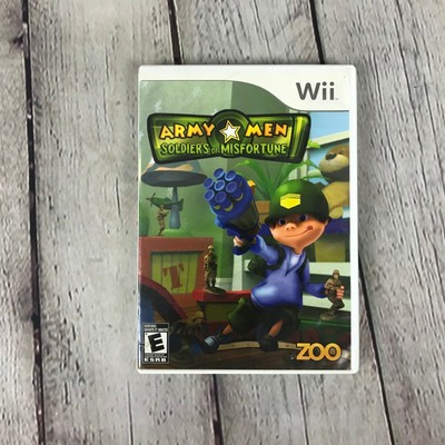 army men soldiers of misfortune wii