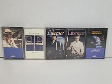 Liberace Elton John Cassette Tapes Lot Of 5 Best Of As Time Goes By Here's Liber