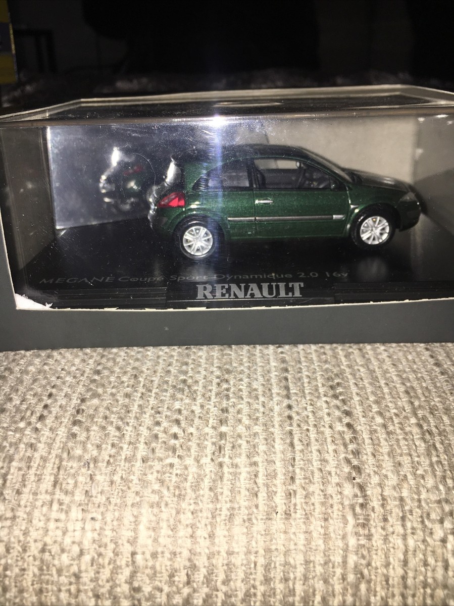 Miniature Norev 1/43 – Renault Megane Coupe 2.0 16V – Verte – Occasion Boîte Incluse