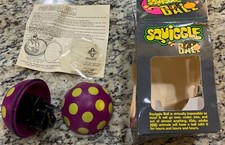 1993 Squiggle Ball Polka Dot Vintage 1990  s Motorized Toy Ball Made by Hart