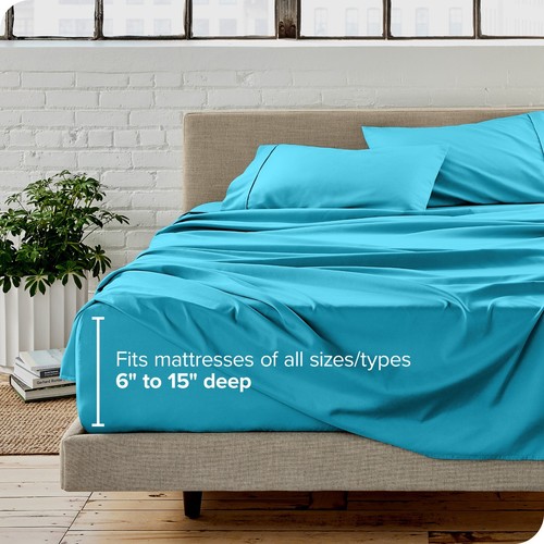 Bare Home Microfiber Sheet Sets - Premium 1800 Collection - Deep Pockets - Picture 12 of 315