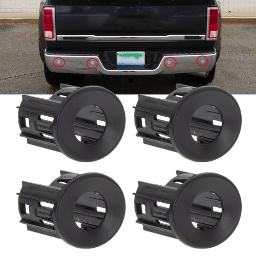4X Bumper Parking Assist Sensor Bezel Bracket For Dodge Ram 2500 3500 2016-2018 - 第 1/6 張圖片