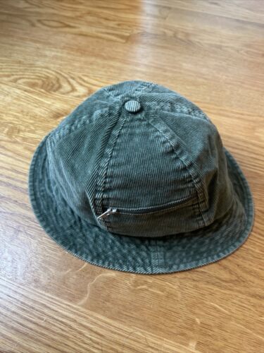 Supreme Corduroy Bucket Hat Green M/L - Picture 1 of 4