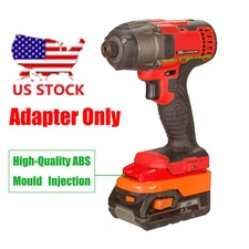 1 Adapter for Bauer 20V Tools, Fits Ridgid 18V Battery to Power Tools