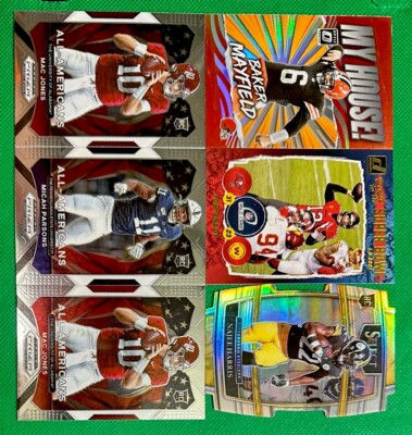 2021 Panini Prizm Football (6) Rookie Inserts NMMT Brady/Mayfield/Parsons RC