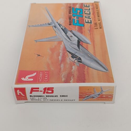 McDonnell Douglas F-15 Eagle 1/144 Plastic Small Model Kit Plane Jet Hobby Craft - Picture 8 of 8
