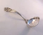 Georgian-Towle Old Sterling Gravy Ladle-Flowers in Bowl