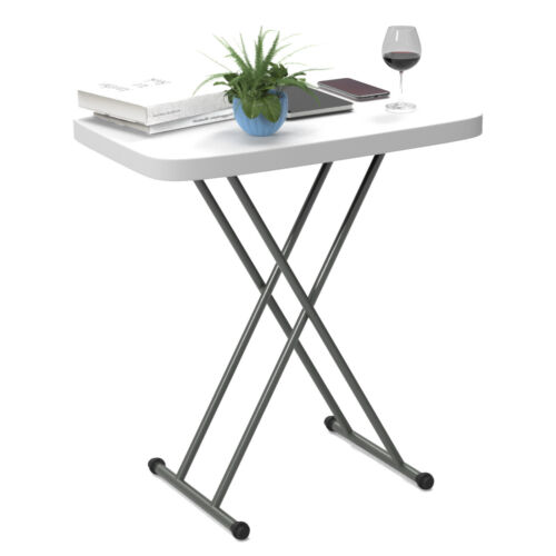 Portable Snack TV Dinner Laptop Tray Adjustable Folding Table Desk Sofa Bed Side - Picture 10 of 15