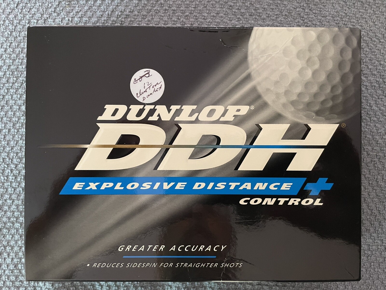 Dozen Vintage Dunlop DDH Bill Clinton Camp David Presidential Retreat Golf Balls