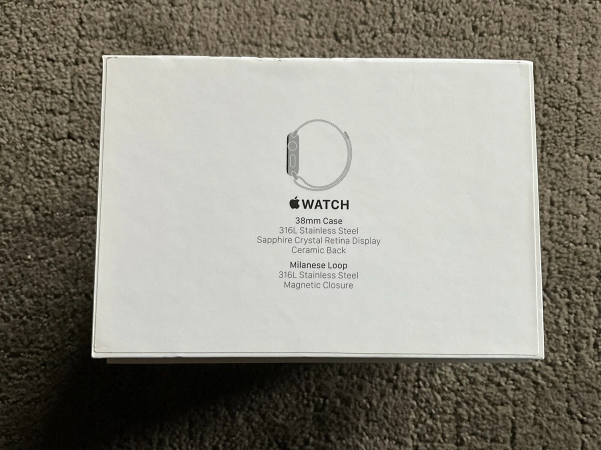 Apple Watch 38mm Stainless Steel Case 316L Model eBay