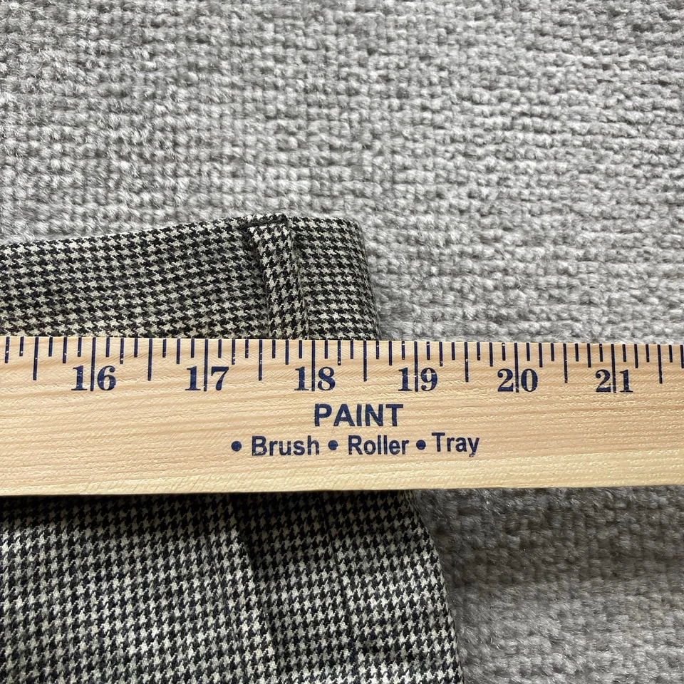 Pantalones para hombre Barry Bricken plisados pata de gallo de colección. Increíble estado. Foto 4 de 4