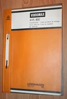 Spare parts list instruction manual Vibromax AVS 800 vibration plate