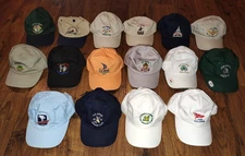 LOT OF 16 Different USGA Golf Hats 00 01 06 09 11-20 22 23 INCREDIBLE LOT!
