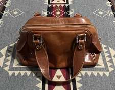 I Medici Firenze Leather Crossbody Shoulder Bag Italy T43