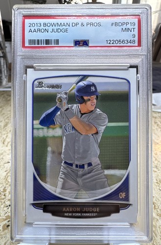 2013 Bowman Draft Picks & Prospects - Draft Picks Aaron Judge #BDPP19 (RC) PSA 9